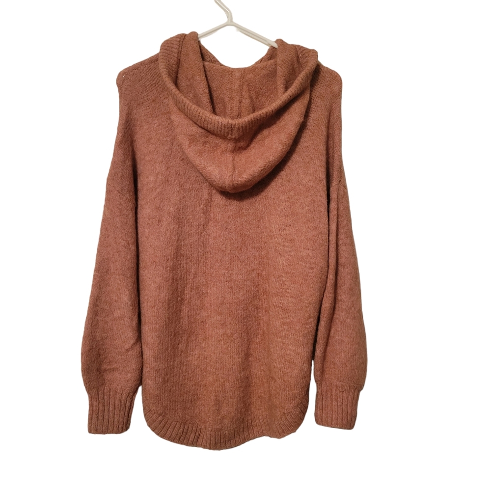 Madewell Wilmington Oversized Soft Knit Hoodie Sweater, Size Small - Picture 4 of 8